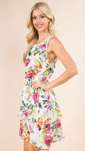 Load image into Gallery viewer, Floral Print Flare Dress