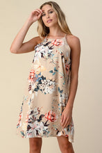 Load image into Gallery viewer, Floral Chic Halter Dress