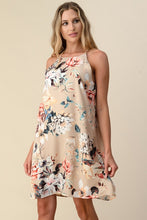 Load image into Gallery viewer, Floral Chic Halter Dress