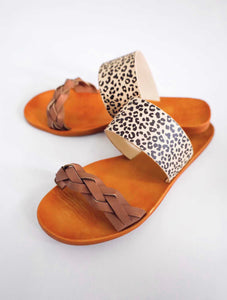 Cheetah Print Summer Sandal