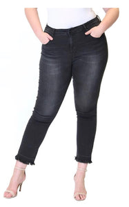 Black Curvy Skinny